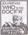 1972 Who is the Doctor single.jpg
