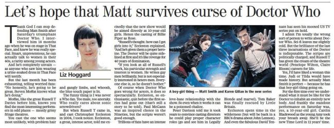 2010-04-06 Belfast Telegraph.jpg